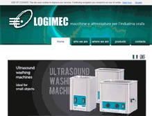 Tablet Screenshot of logimec.net